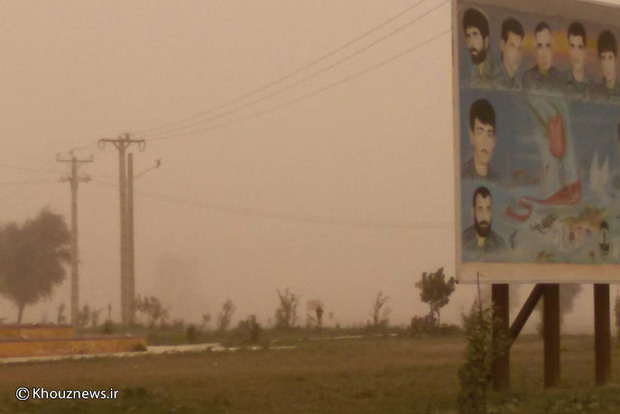 تصاویر/ گرد و غبار این روزهای خوزستان به روایت کاربران