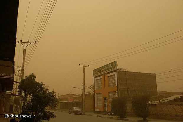 تصاویر/ گرد و غبار این روزهای خوزستان به روایت کاربران