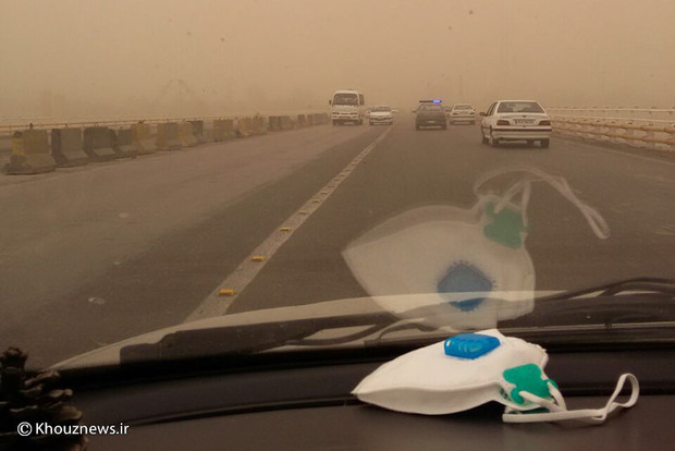 تصاویر/ گرد و غبار این روزهای خوزستان به روایت کاربران