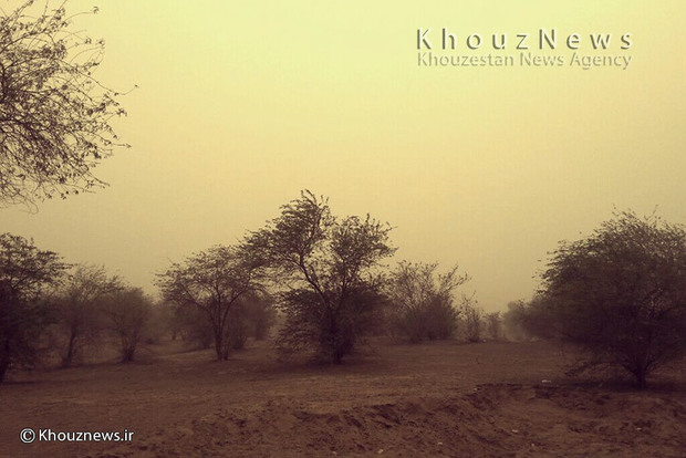 تصاویر/ گرد و غبار این روزهای خوزستان به روایت کاربران