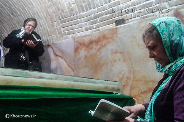تصاویر/ آیین زیارت کلیمیان در مقبره دانیال نبی در شوش